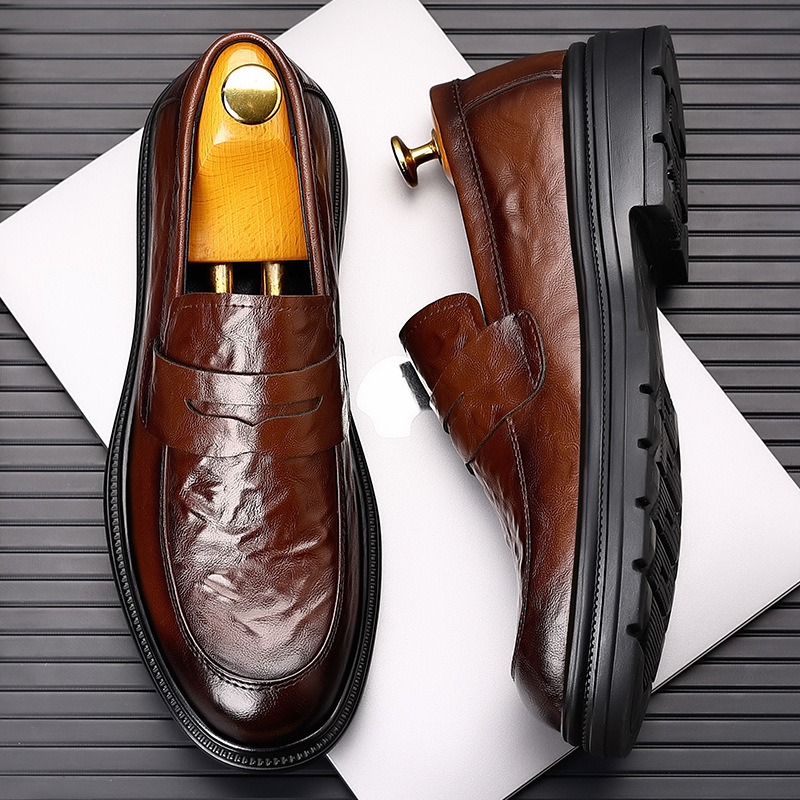 Men'S Formal Wear For Office - أحذية جلدية رجالية للعمل الكاجوال، متعددة