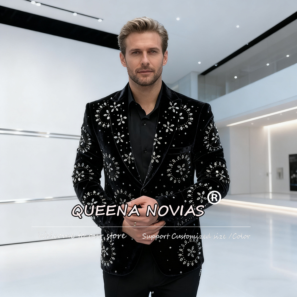 Men'S Formal Dinner Wear - الفاخرة الماس الأحجار الدعاوى الرجال لحفل