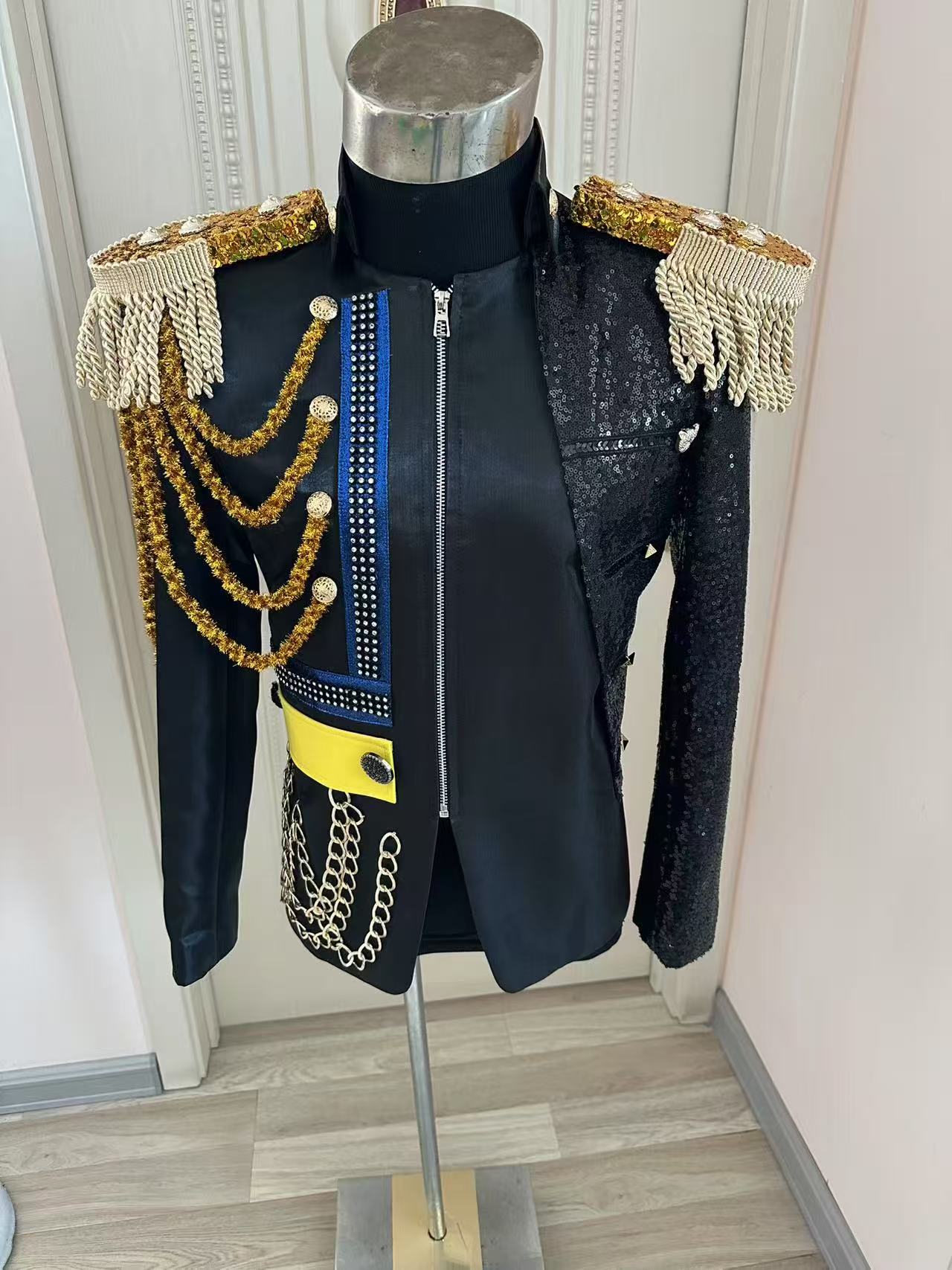 Men'S Formal Wear - جديد الرجال شرابة سترة ملكية حفل