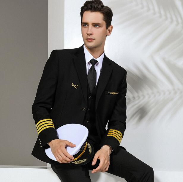 Men Formal Wear Coat - الطيران المهنية ارتداء الطيار موحدة الرجال