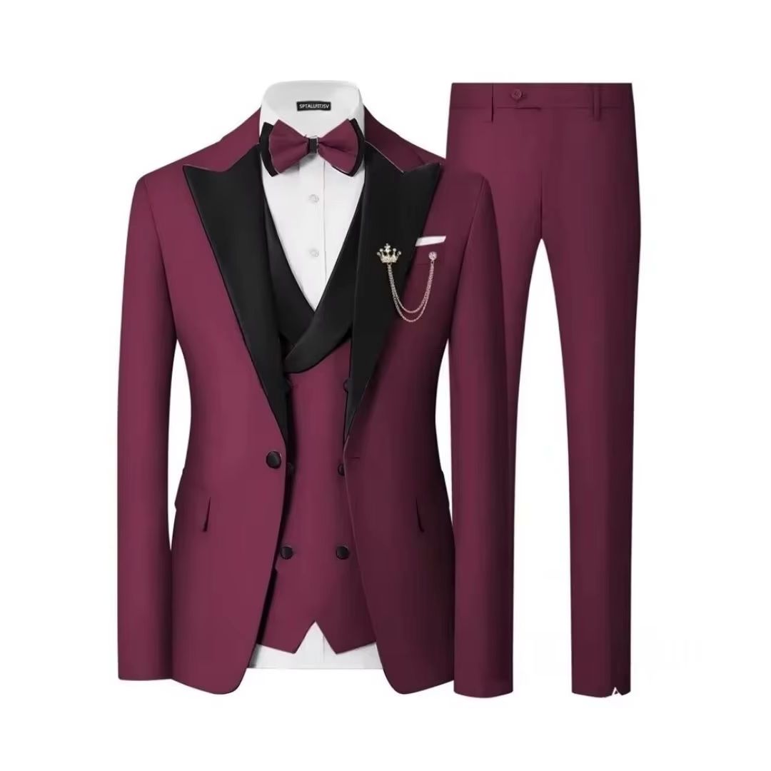Men'S Formal Dinner Wear - بدلة رجالية رسمية ضيقة من 3