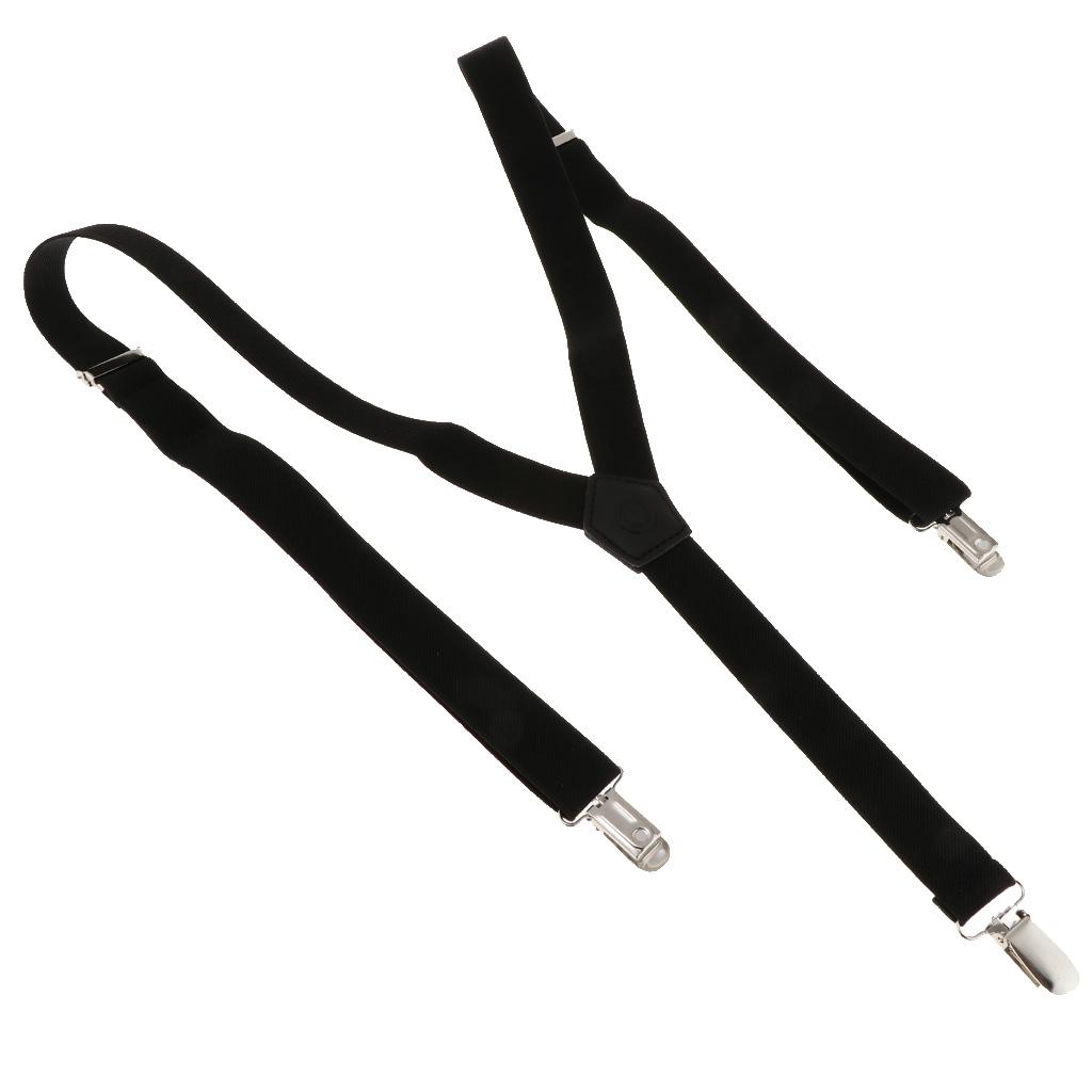 Men'S Formal Wear With Suspenders - حمالات بنطلون رجالي رسمية مرنة قابلة