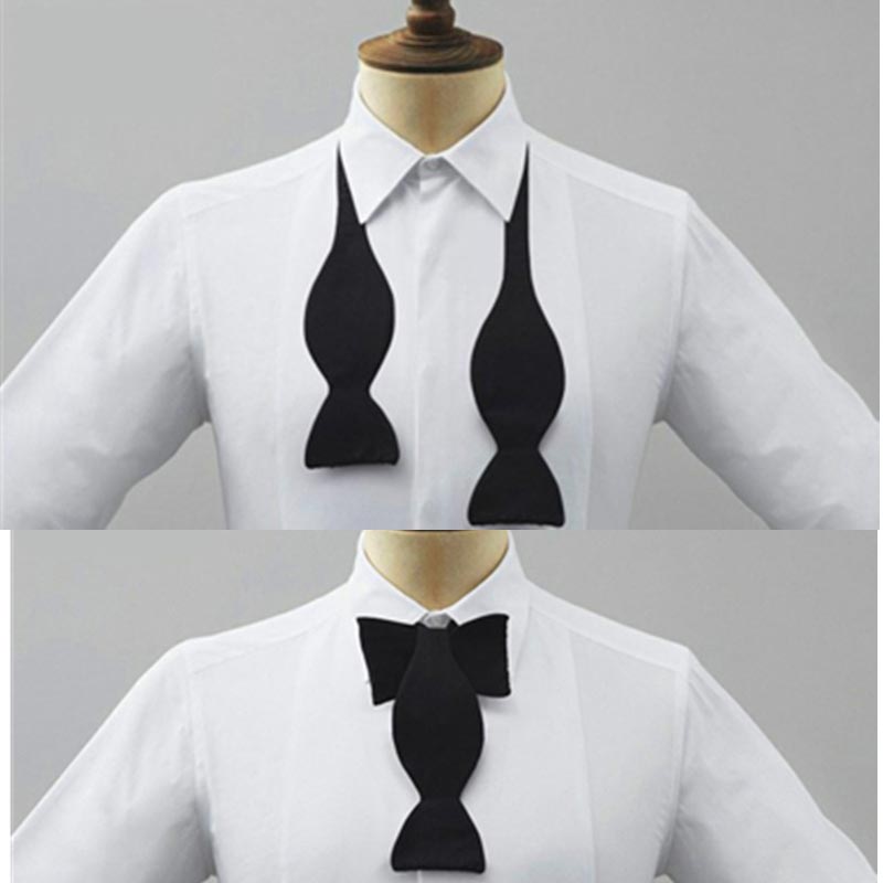 ربطة عنق رسمية للرجال قابلة لل - مراجعة Men Formal Wear Black And White وسعره