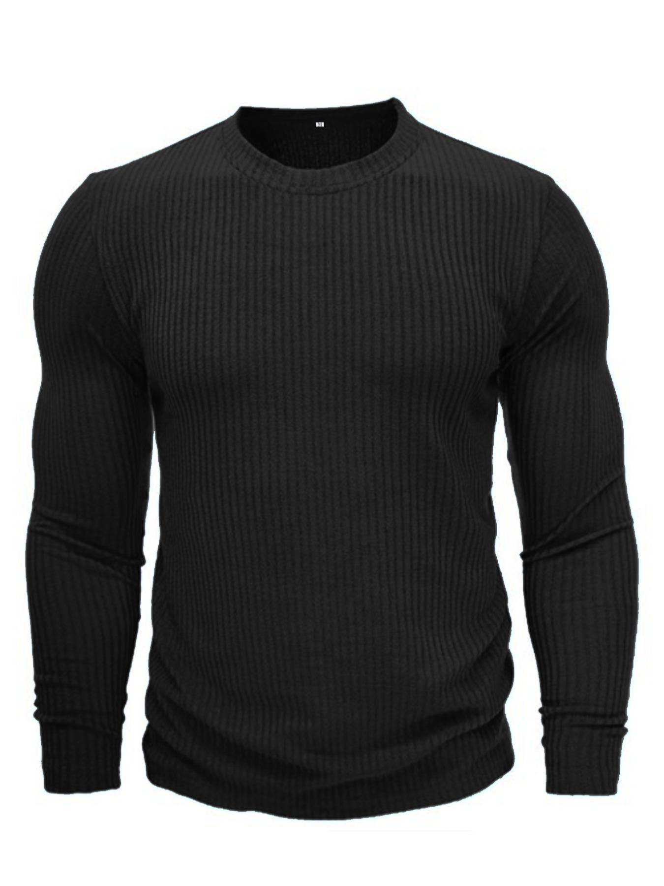 تي شيرت رجالي محبوك برقبة مستد - مراجعة Men Formal Wear Top وسعره