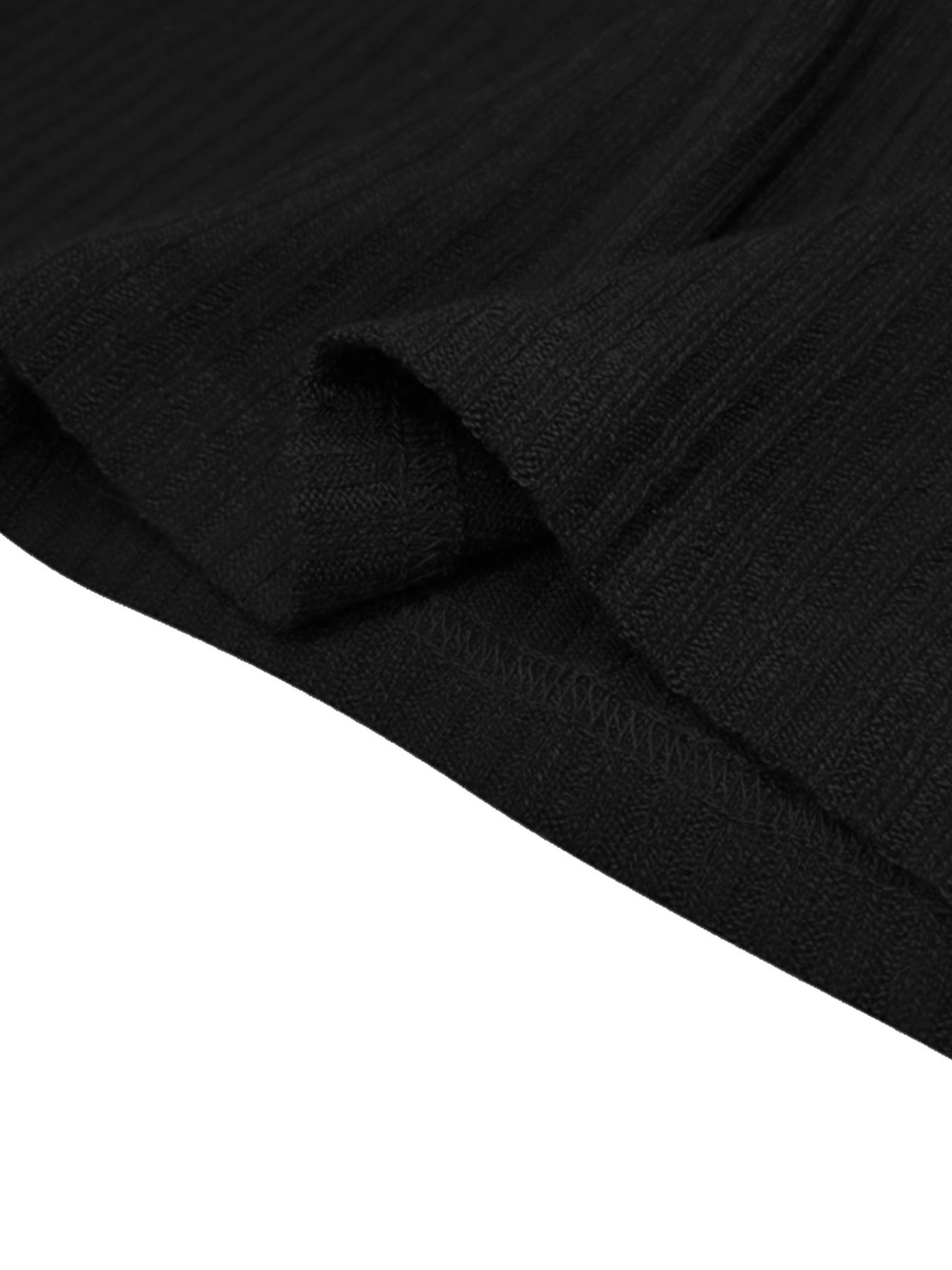تي شيرت رجالي محبوك برقبة مستد - مراجعة Men Formal Wear Top وسعره