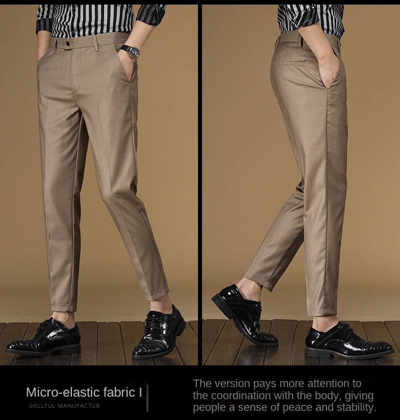 الصيف دعوى السراويل الرجال أحم - مراجعة Men'S Formal Wear For Office وسعره