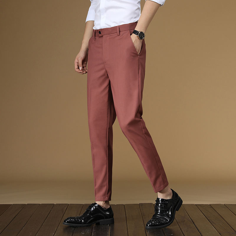 الصيف دعوى السراويل الرجال أحم - مراجعة Men'S Formal Wear For Office وسعره