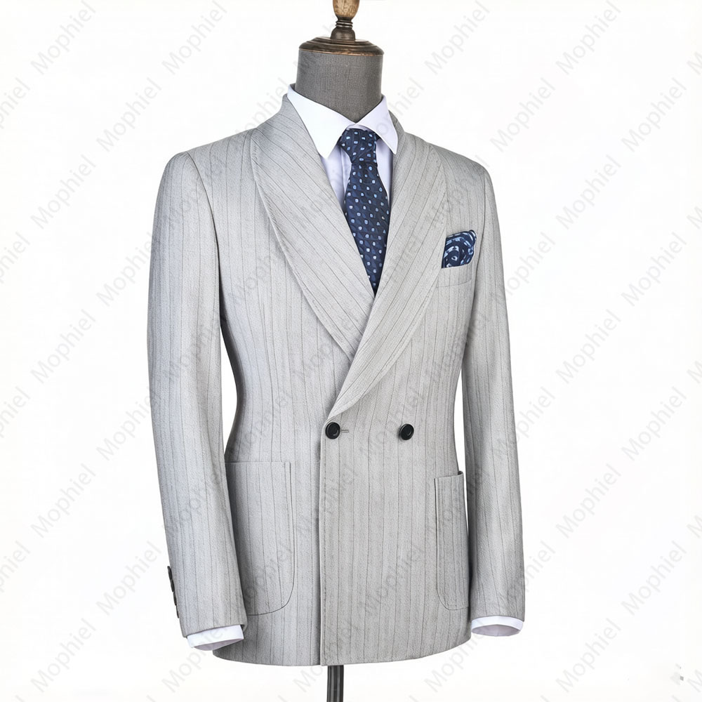 بدلة رجالية رمادية فاتحة من مو - مراجعة Men'S Formal Wear For Office وسعره