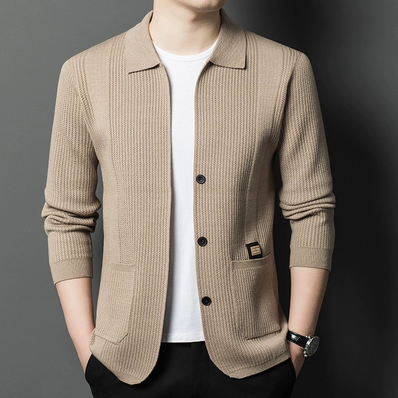 كارديجان رجالي محبوك عالي الجو - مراجعة Men Formal Wear Coat وسعره