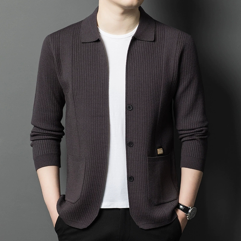 كارديجان رجالي محبوك عالي الجو - مراجعة Men Formal Wear Coat وسعره