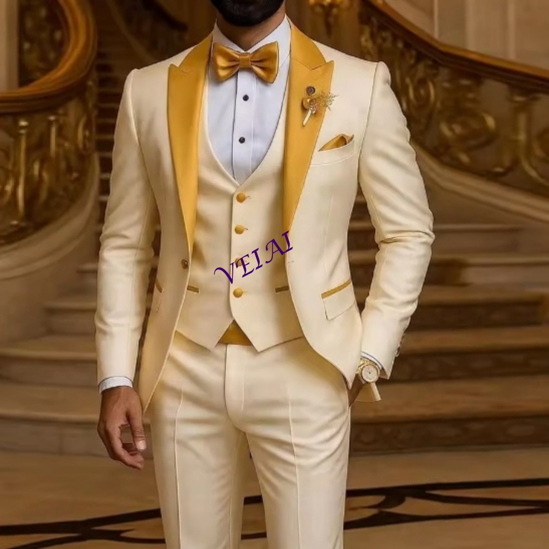 تخصيص الذهب طوق العاج الرجال د - مراجعة Men Formal Wear Coat وسعره
