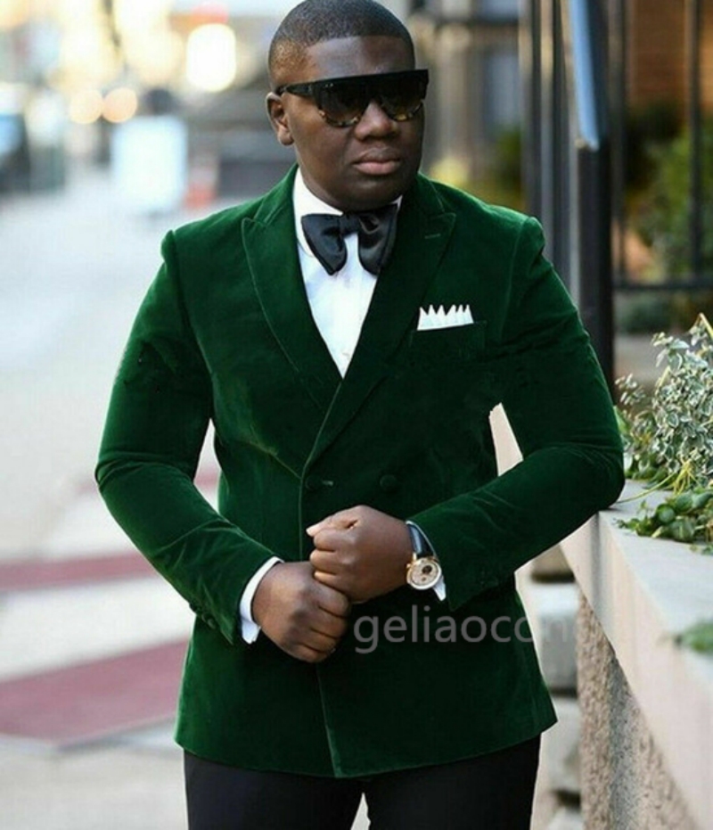 بدلات رجالية مخملية للزفاف مقا - مراجعة Men Formal Wear Top وسعره
