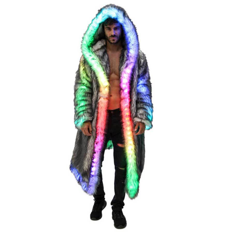 معطف فرو صناعي للرجال ملابس خا - مراجعة Men Formal Wear Coat وسعره