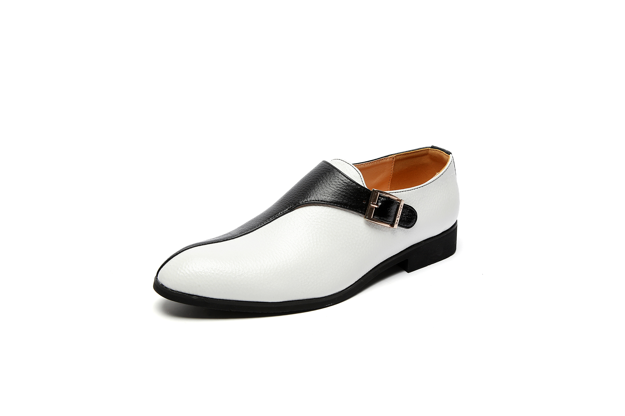 أحذية لوفر كلاسيكية للرجال بتص - مراجعة Men Formal Wear Black And White وسعره