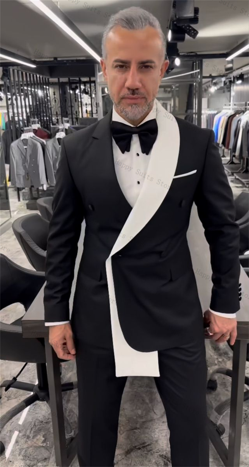 أسود أبيض الرجال البدلة مجموعة - مراجعة Men Formal Wear Black And White وسعره