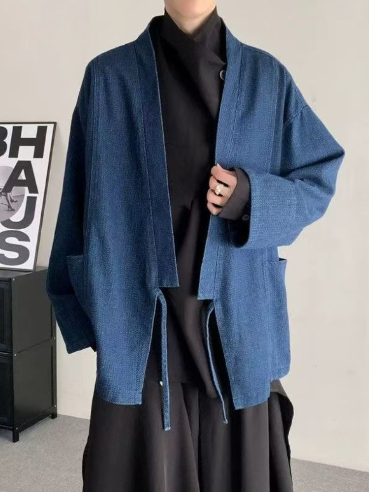 معطف دينم كلاسيكي على الطراز ا - مراجعة Men Formal Wear Coat وسعره