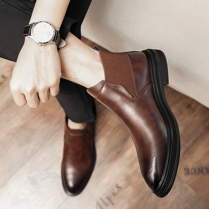 الأحذية الجلدية عالية الجودة م - مراجعة Men Formal Wear Top وسعره