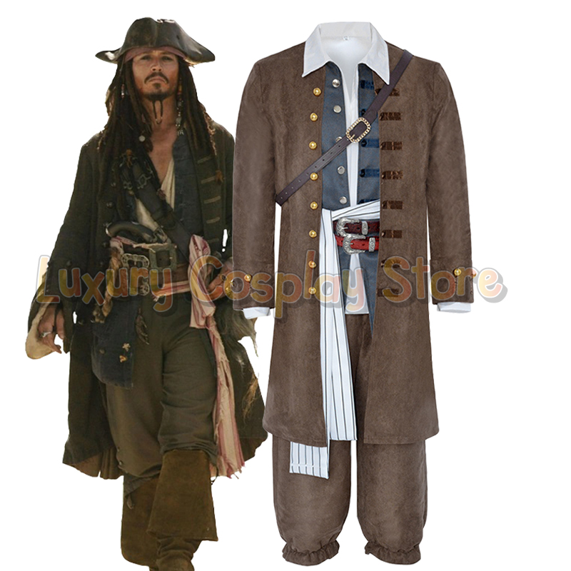 القراصنة الكابتن جاك سبارو تأث - مراجعة Men Formal Wear Coat وسعره