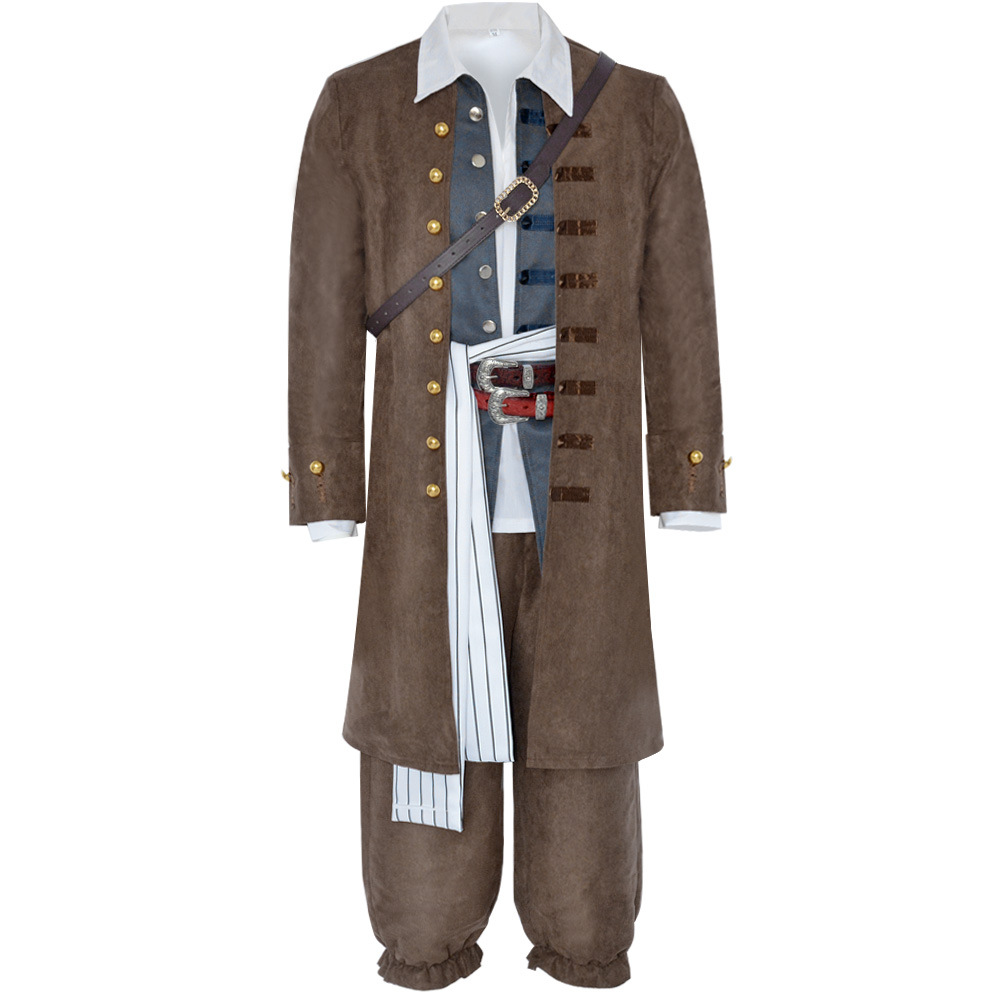 القراصنة الكابتن جاك سبارو تأث - مراجعة Men Formal Wear Coat وسعره