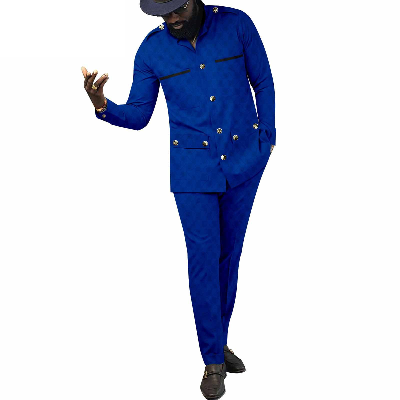 الملابس التقليدية الأفريقية لل - مراجعة Men Formal Wear Clothes وسعره