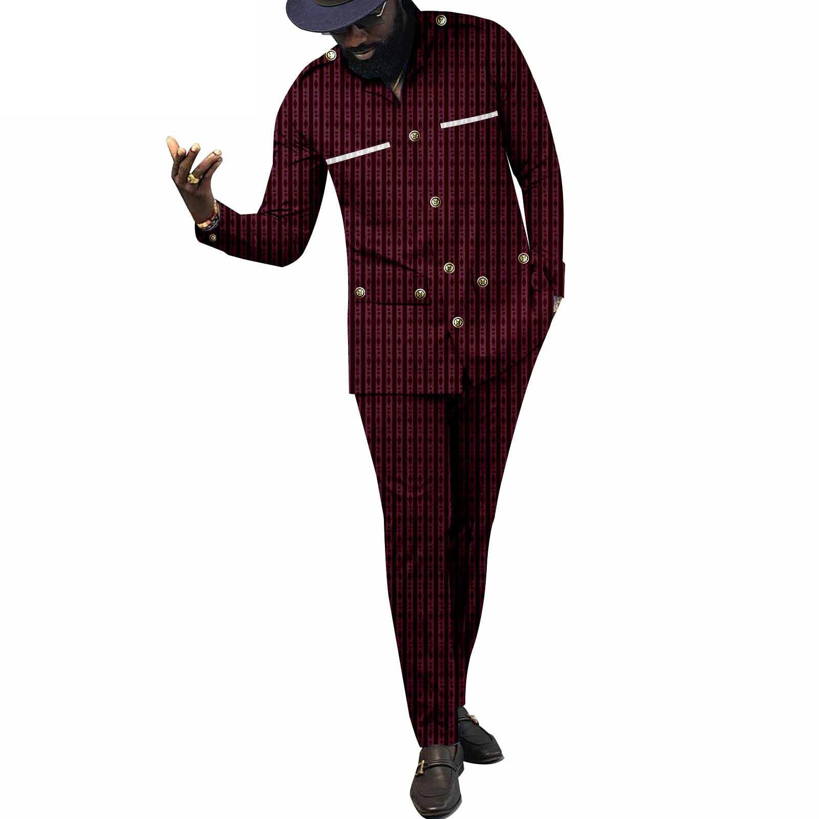 الملابس التقليدية الأفريقية لل - مراجعة Men Formal Wear Clothes وسعره