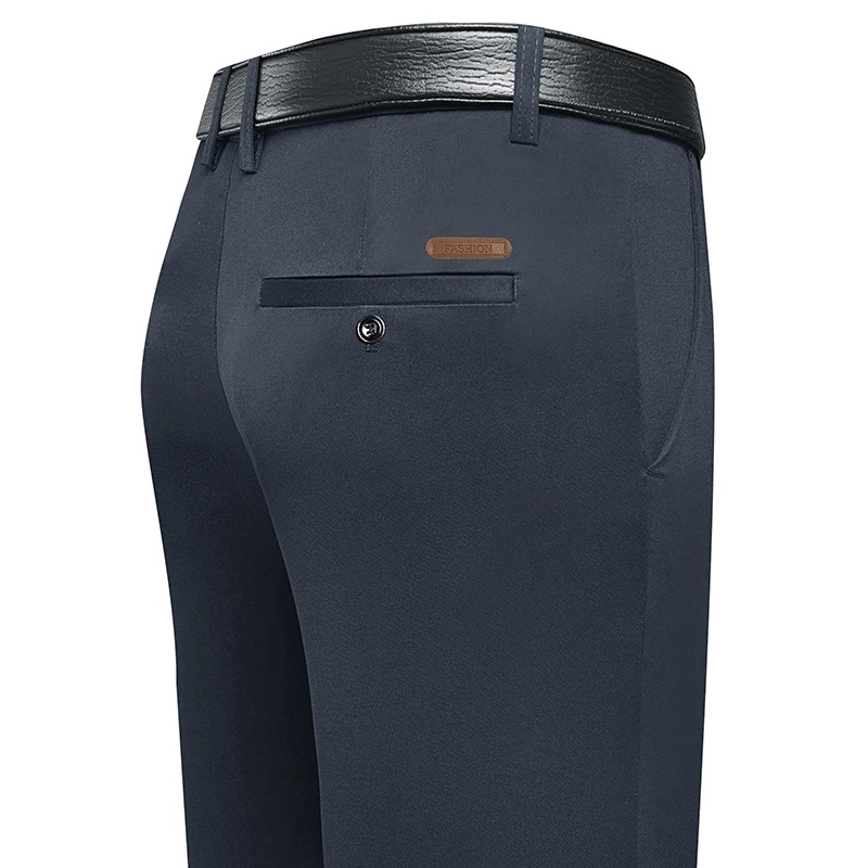 بنطلون رجالي طويل مستقيم الساق - مراجعة Men'S Formal Wear وسعره