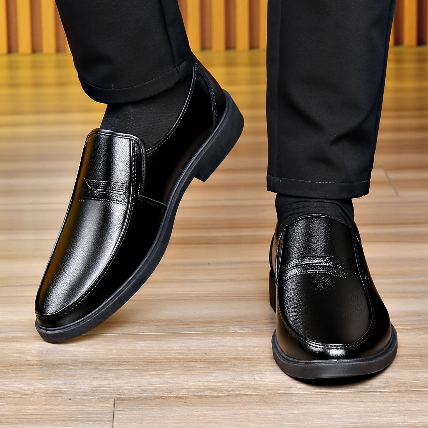 أحذية رجالية جلدية رسمية سهلة  - مراجعة Men'S Formal Wear For Office وسعره