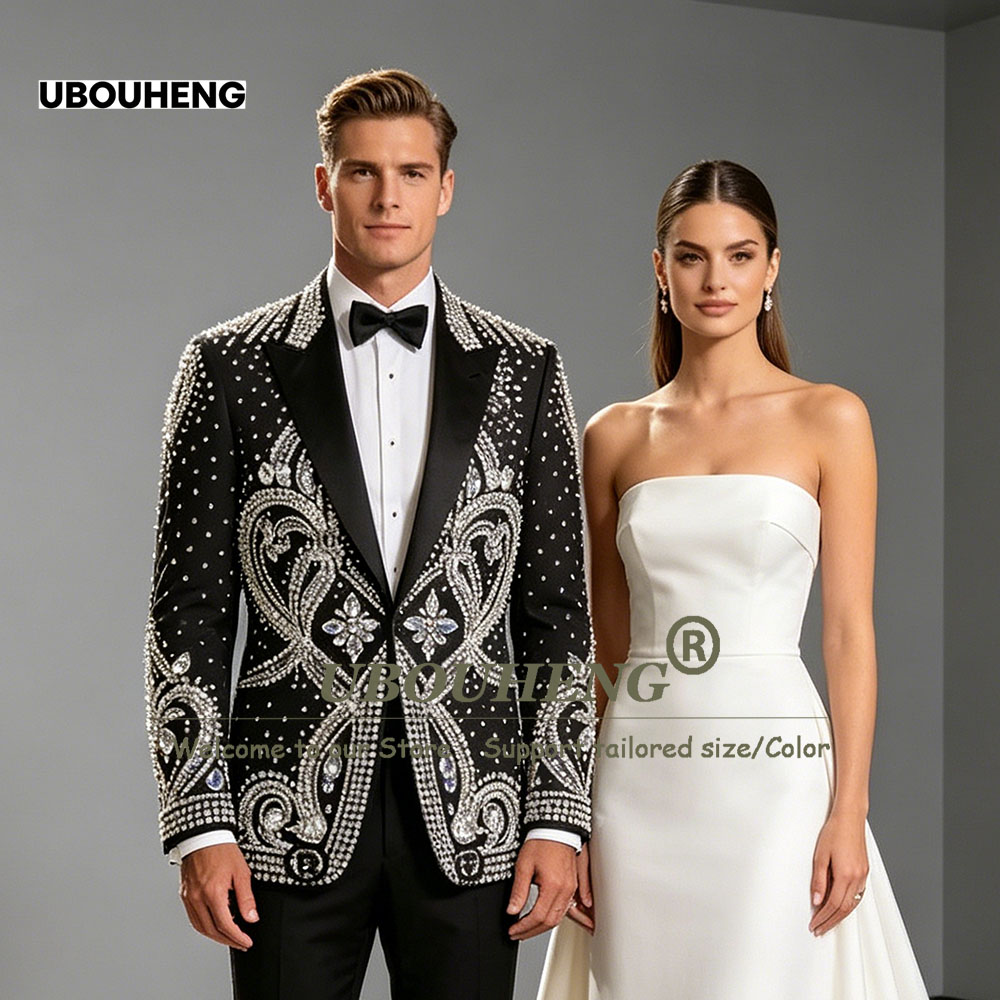 بدلة زفاف فاخرة للرجال مزينة ب - مراجعة Men'S Formal Dinner Wear وسعره