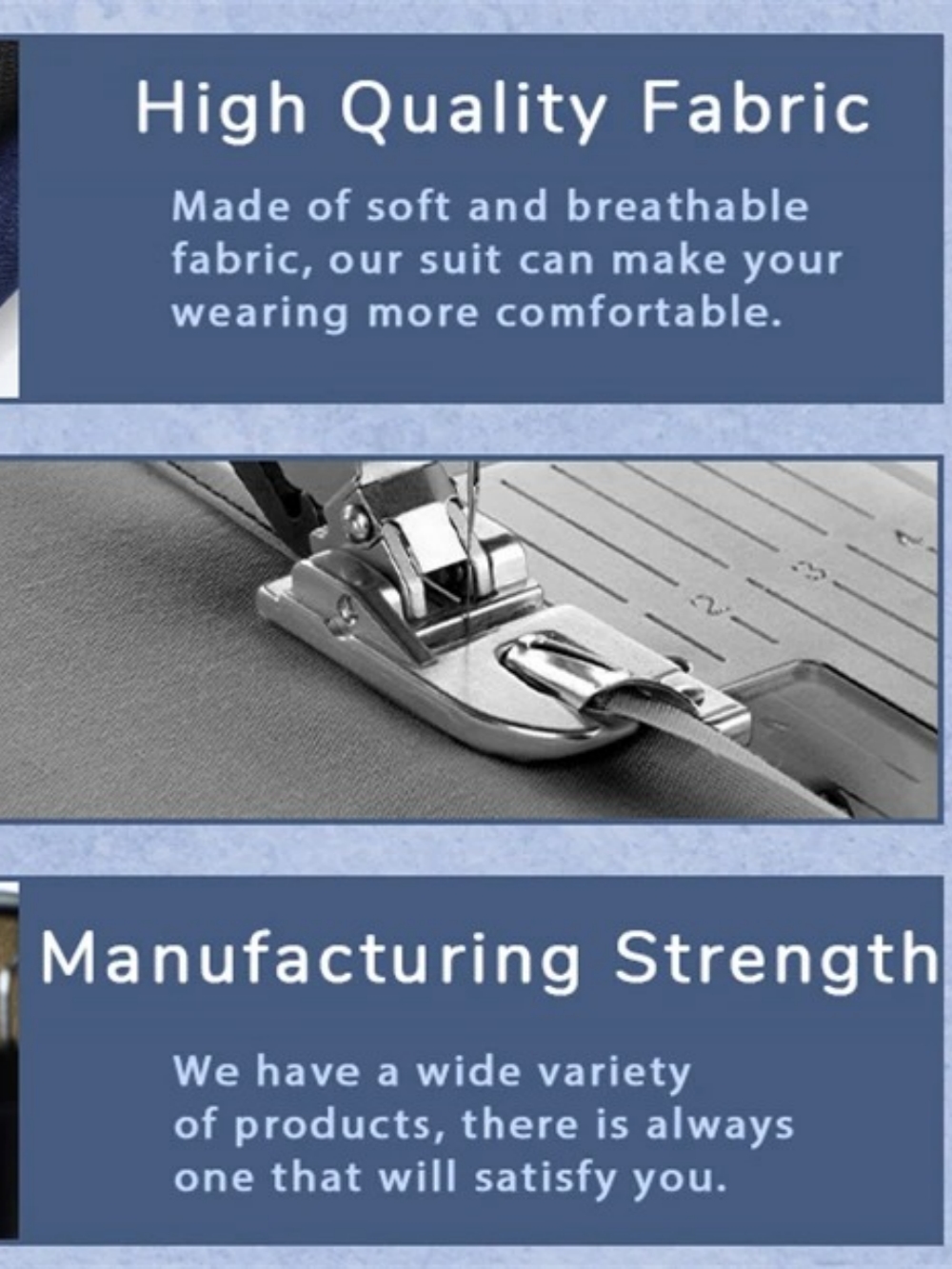 بدلة رسمية رجالية زرقاء داكنة  - مراجعة Men Formal Wear Clothes وسعره