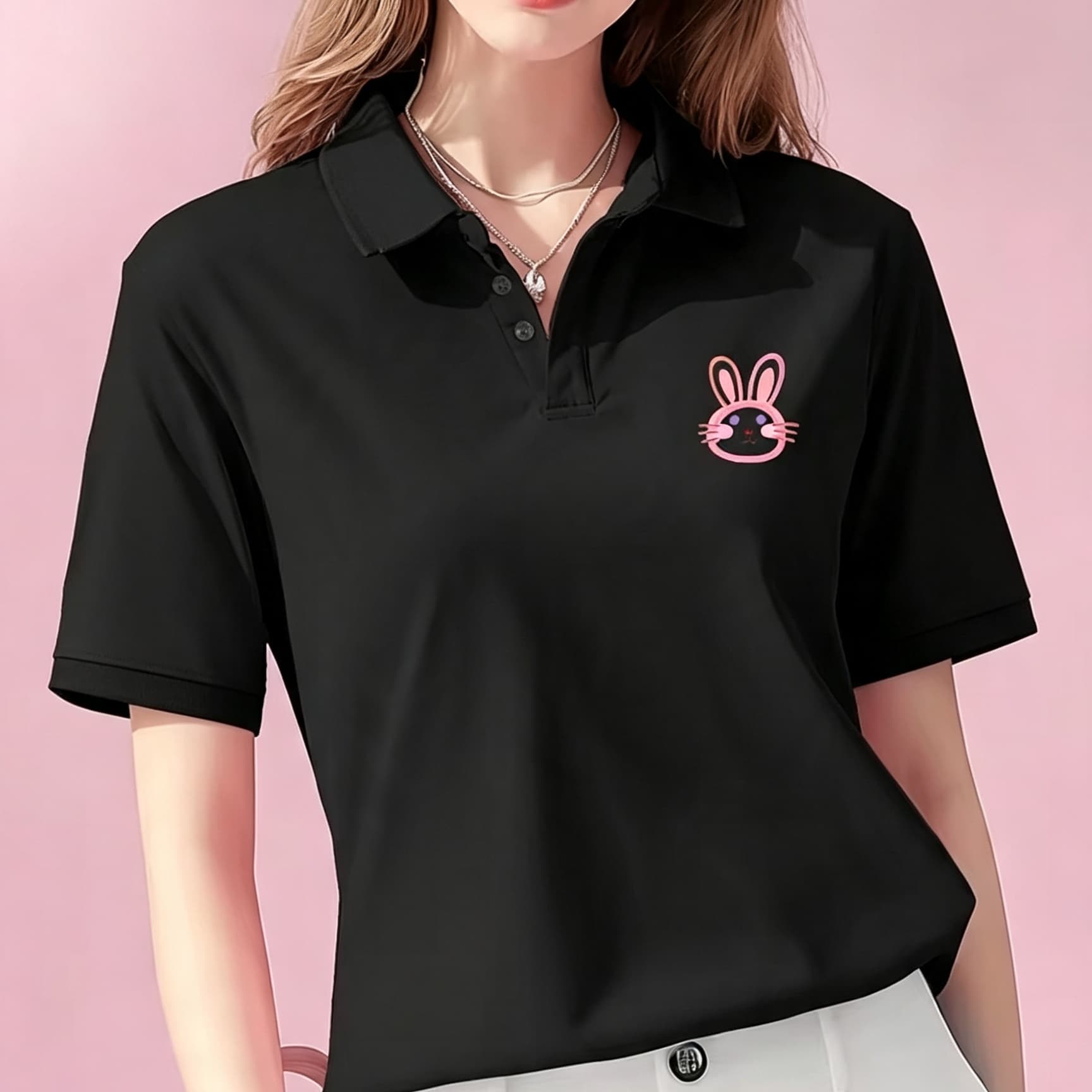 قميص بولو أسود للجنسين بياقة م - مراجعة Men Formal Wear Top وسعره