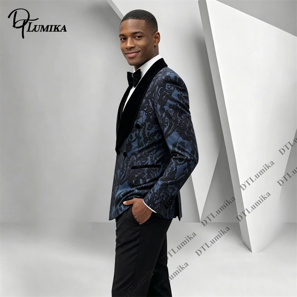 بدلة توكسيدو من قطعتين بنقشة ب - مراجعة Men'S Formal Wear For Office وسعره